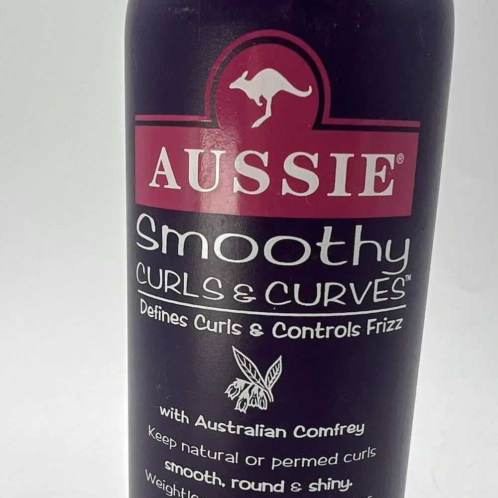 Vtg 1990s Aussie Smoothly Curls & Curves LIGHT HOLD Spray GRAPE 8 oz 80% FULL